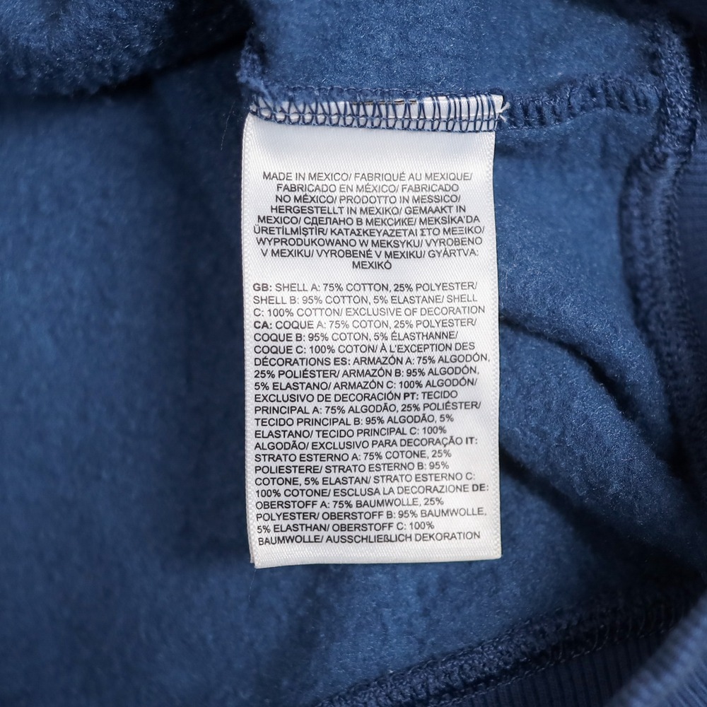 The North Face Womens Blue Half Dome Hoodie Pullover Logo Camo Graphic‎ Size S - Picture 10 of 11